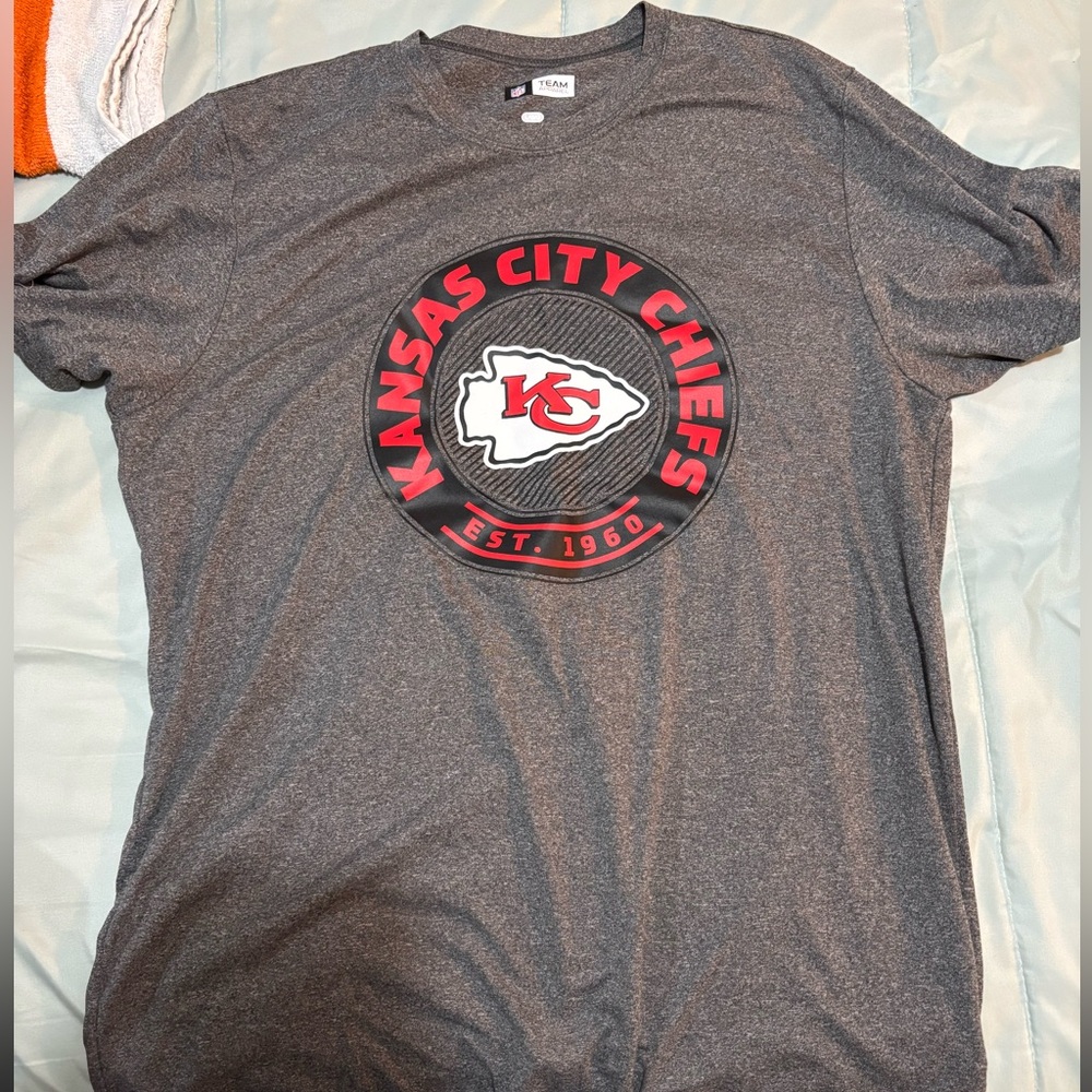 Kansas City Chiefs Gray T-Shirt